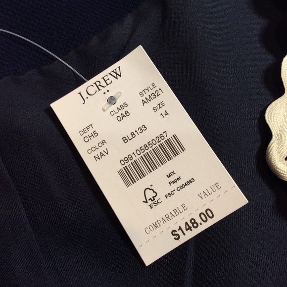 J. Crew Navy Blazer - Picture 5 of 6